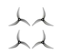hJNGdU 5 Inch 3-Propeller Compatible with RC Racing Drones Johnny PC Freestyle Compatible 4.8x3.8x3mm DIY Parts(2CW 2CCW GRAY)