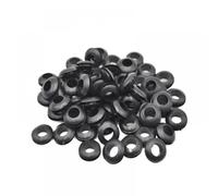 hJNGdU 50PCS Double-Sided O-Type Rubber Anti-Short Insulation Ring Compatible With UAV Aerial Model Power Cords(12MM)