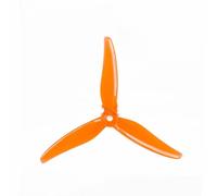 hJNGdU 51466 V2 5inch 3 Tri-Propeller Props Compatible With Brushless Motor Compatible With Racing Drone Available In 6 Colors Yellow Pack Of 24pcs(12PAIRS TIGER ORANGE)
