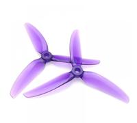 hJNGdU 5X4.3X3V2S 5043 Propeller 12 Pairs 3 PC Propeller Compatible With RC Racing Freestyle 5 Inch Drones Replacement DIY Parts(12PAIRS BLUE)