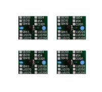 hJNGdU 600ml 2 Liter AS5 Solvent Ink Chips One Time Use Compatible With Mimak JV100 JV160 Printers(600mlCMYK)