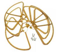 hJNGdU 6pcs Propeller Guard Protective Frame Compatible With H501S H501C H501 H501M H501A RC Quadcopter Drone Compatible Accessories(6PCS GOLD GUARDS)