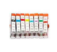 hJNGdU 8 Colors Ink Cartridge Compatible With PRO9000 PRO-9000 Mark II Printer(1SET 8COLORS)