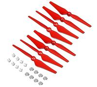 hJNGdU 8pcs Quick Release Propeller Compatible With D Phantom 4 Advanced 9450S Drone Wing Fans Spare Parts Replacement Accessory(RED)