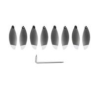 hJNGdU 8pcs Replacement Propellers Compatible With Anafi 4K Drone CW CCW Compatible Accessories With Tool Kits(WHITE)