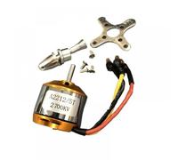 hJNGdU A2212 Brushless Motor Compatible Compatible With RC Aircraft Plane Multi-copter 930KV 1000KV 1400KV 2200KV 2450KV 2700KV Brushless Outrunner Motor(KV2700)