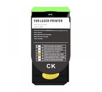 hJNGdU Compatible 8.5K 5K Toner Cartridge For CS421 CS421dn CS421adn CS522 CS522ade CS521 CS521dn CS622 CS622de CX421 CX421adn CX421dn(K 78C4XK0 8.5K LA)