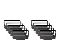 hJNGdU Compatible Ink Print Ribbon Works With ERC30 ERC34 ERC38 For Use With M17-JB M52-JB M63-UA M115A M119 M119B M119D M133A M188B Printer(10 pcs Black)