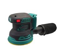 hJNGdU Cordless 125mm 5 Inch Random Orbit Sander Professional Lithium-Ion Polishing Tool With Brushless Speed Control Compatible With M 18V