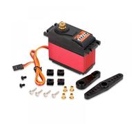 hJNGdU CYS-S821 18 Torque Metal Gear Digital Servo 2 Or 4pcs Compatible With 1/5 RC Car 4040kg 6V To 7.4V 018s To 020s Compatible With RC Vehicles(2 PIECES)
