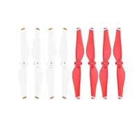 hJNGdU D Air Drone Compatible 8PCS Quick Release Propellers Replacement Accessories Spare Parts Screw Wing Fan(RED WHITE)
