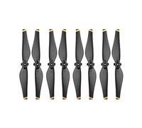 hJNGdU D Air Drone Compatible 8PCS Quick Release Propellers Replacement Accessories Spare Parts Screw Wing Fan(BLACK GOLD)