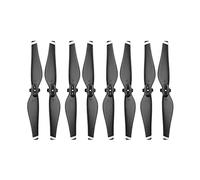 hJNGdU D Air Drone Compatible 8PCS Quick Release Propellers Replacement Accessories Spare Parts Screw Wing Fan(BLACK WHITE)