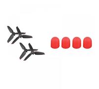 hJNGdU D Combo Drone Motor Cover Caps 4pcs Engine Protective Dustproof Soft Hat Compatible With D Combo Drone Accessories(PROPELLER A)