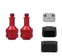 hJNGdU D NI 3 Pro Joystick RC-N1 Compatible Replacement Thumb Rocker Compatible with D RC Remote Controller Controller Sticks Drone Accessories(RC N1 RED)