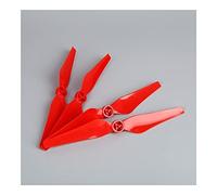 hJNGdU D Phantom 4 Pro Advanced Drone Compatible 8PCS Replacement Propellers 9450S Quick Release Props With Mount Base Spare Parts(RED)