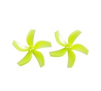 hJNGdU D63 4 Pairs 63mm 5 PC Compatible with Freestyle Compatible 2.5 Inch Cinewhoop Ducted Drones Replacement DIY Parts(4PAIRS YELLOW)