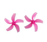 hJNGdU D63 4 Pairs 63mm 5 PC Compatible with Freestyle Compatible 2.5 Inch Cinewhoop Ducted Drones Replacement DIY Parts(4PAIRS PINK)