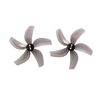 hJNGdU D63 5-PC 4 Pair 8 PCS Compatible With 63mm 2.5inch RC Racing Freestyle Cinewhoop Ducted Drones D63-5 Props(GRAY)