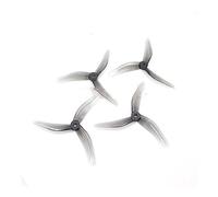 hJNGdU DALPROP 4PCS 2Pairs Nepal N2 3-5.1inch Propeller 2CW 2CCW 5mm POPO Compatible Compatible With RC Drone Racing Accessories(4PCS N2 CRYSRAL GREY)