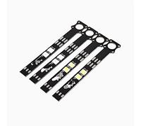 hJNGdU DarwinFPV Baby Ape 3 Inch Quadcopter Carbon Fiber Frame Compatible With 25.5x25.5 Flight Controller And ESC Compatible with Racing Drone 142mm Wheelbase(4PCS LED)