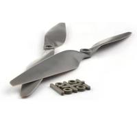 hJNGdU Drone Accessories Compatible Glass Fiber Nylon Electric Propeller 5050 6040 7050 7060 8040 8060 9045 9060 1050 1060 1070 1155 1260 RC Airplane Replaceable 4PCS 7060(1PC For 1365)