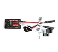 hJNGdU DumboRC X4 X5 X6 X6P Universal LED Controller Module Light System Compatible with 1/10 1/8 Scale RC Vehicles And Boats Compatible With(2 PIECES)