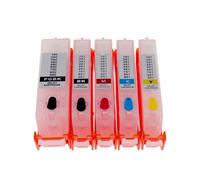 hJNGdU Empty Refillable Ink Cartridge With Auto Reset Chip Compatible With PGI480 CLI481 TS704 TR7540 TR8540 TS6140 TS8140 TS9140 Printer(5Pcs)
