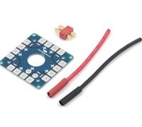 hJNGdU F450 Drone Camera Flame Wheel Frame Compatible with RC MK MWC 4 Multicopter Quadcopter Heli Compatible With Multi-Rotor Landing Gear(ESC SECTION BOARD)