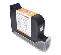 hJNGdU Fast Drying Ink Cartridge For Solvent Based Inkjet Printers With Adhesion 25.4mm Compatible With Uncoded Inkjet Printer Models(Blue)