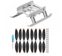 hJNGdU Foldable Heightening Landing Gear Compatible with D 2 SE Drone Accessories Compatible Feet Stand Support Protector(2 IN 1 B)