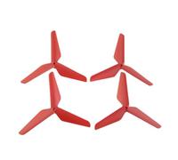 hJNGdU Four Pack Three Propellers Compatible With X5C X5 X5S X5SC X5SW X5HC X5HW RC Quadcopter Compatible Spare Parts(RED)