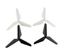 hJNGdU Four Pack Three Propellers Compatible With X5C X5 X5S X5SC X5SW X5HC X5HW RC Quadcopter Compatible Spare Parts(BLACK WHITE)