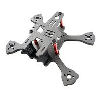 hJNGdU Frame Compatible With X2 ELF X2eyas Genie110 VX98 G130 Gino2 Compatible with RC Drone Racing Quadcopter (QUARK96)