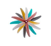 hJNGdU Freestyle 4S 5136 5.1X3.6X3 5136 3-PC Compatible With RC Racing And Freestyle 5inch Drones DIY Parts(6PAIRS PEACH PINK(ONLY PEACH PINK))