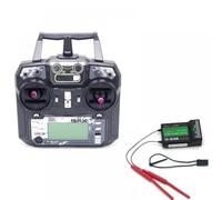 hJNGdU FS-i6X 10CH 24GHz AFHDS 2A Remote Control Transmitter With Compatible FS-iA6B FS-iA10B FS-X6B FS-A8S Receiver Compatible With RC Airplane Drone(MODE2 I6X WITH IA10B)