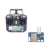 hJNGdU FS-i6X 10CH 24GHz AFHDS 2A Remote Control Transmitter With Compatible FS-iA6B FS-iA10B FS-X6B FS-A8S Receiver Compatible With RC Airplane Drone(MODE2 I6X WITH X6B)