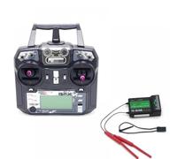 hJNGdU FS-i6X 10CH 24GHz AFHDS 2A Remote Control Transmitter With Compatible FS-iA6B FS-iA10B FS-X6B FS-A8S Receiver Compatible With RC Airplane Drone(MODE1 I6X WITH IA10B)