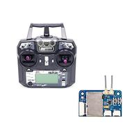 hJNGdU FS-i6X 10CH 24GHz AFHDS 2A Remote Control Transmitter With Compatible FS-iA6B FS-iA10B FS-X6B FS-A8S Receiver Compatible With RC Airplane Drone(MODE1 I6X WITH X6B)