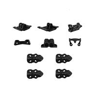 hJNGdU GEP-MK5 Carbon Fiber Frame Compatible With Mark5 Series Drone Compatible with DIY RC Quadcopter And Freestyle Drone Accessories Parts(PRO KITS BLACK)