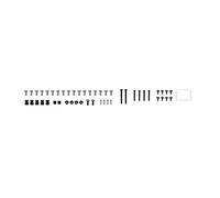 hJNGdU GEP-TG Frame Parts Compatible With Series Drone RC DIY Quadcopter Replacement Accessories(SCREWS)