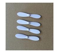 hJNGdU H49 901 Propellers Set 4PCS 3.7cm 4cm 4.2cm 0.8mm Hole Compatible With H49 901 Compatible With SOL NI RC Drone Quadcopter Accessories(4.2CM WHITE)