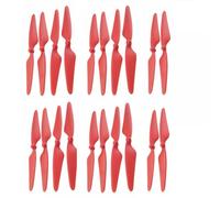hJNGdU H501S X4 H501C Compatible Propellers 10pcs CW CCW Compatible With RC Quadcopter Replacement In Golden Red White Black(RED)