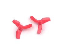 hJNGdU Inductrix E010 Tiny6 16Pairs 31mm 3-4 CW CCW Propellers 0.8mm Compatible With Brushed Tinywhoop Drone 614 615 Motor(16PAIRS 4BLADE RED)
