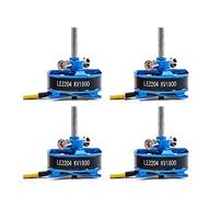 hJNGdU LE2204 L2204 2204 1800KV Brushless Motor Compatible with 2-3S RC Fixed-Wing Airplane Compatible With KT F3P RC Parts(4PCS)