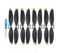 hJNGdU Lightweight Low Noise Replacement Propellers Compatible With D Drone CW CCW 4726F Foldable RC Accessories Compatible With Similar Models(4 PAIR GOLD)
