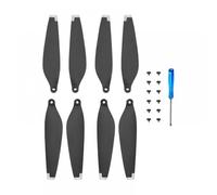 hJNGdU Low Noise 6030 Propeller Compatible With D NI 3 Pro Drone Replaceable Wing Fan Props Compatible With D NI 3 Pro Accessories 1/2/4 Pairs(2 PAIR SILVER)