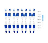 hJNGdU Low Noise 6030 Propeller Compatible With D NI 3 Pro Drone Replaceable Wing Fan Props Compatible With D NI 3 Pro Accessories 1/2/4 Pairs(4 PAIR BLUE WHITE)