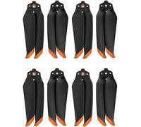 hJNGdU Low Noise 7238F Quick Release Propellers Compatible With Air 2s Air 2 Compatible Drone Accessories 4 Pairs Replaceable Props(4PAIRS ORANGE)