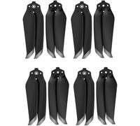 hJNGdU Low Noise 7238F Quick Release Propellers Compatible With Air 2s Air 2 Compatible Drone Accessories 4 Pairs Replaceable Props(4PAIRS SILVER)